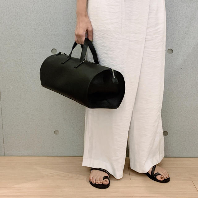 Jil Sander(ジルサンダー)のJILSANDER／ハンドバッグ／黒／新品未使用 レディースのバッグ(ハンドバッグ)の商品写真