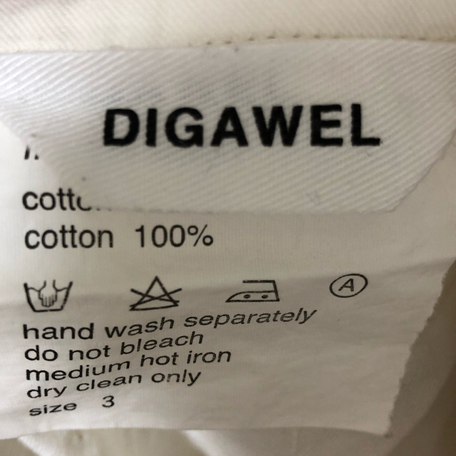 DIGAWEL(ディガウェル)のDIGAWEL ワイドパンツ メンズのパンツ(チノパン)の商品写真