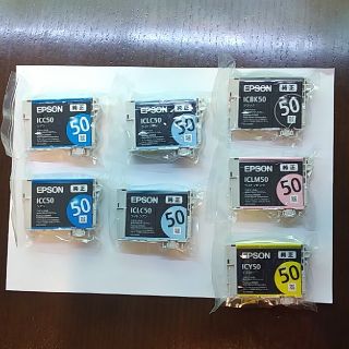 エプソン(EPSON)のエプソンIC6CL50 純正インク(OA機器)