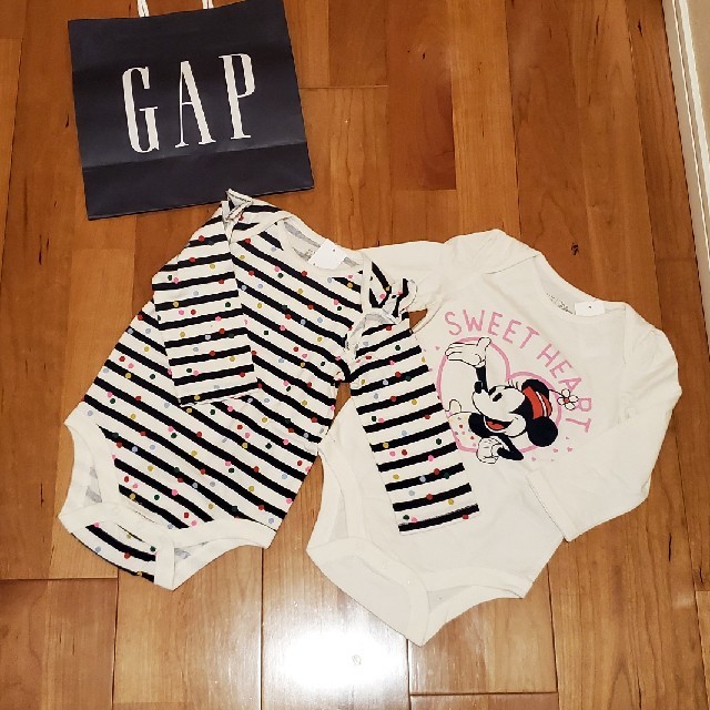 babyGAP - 70 長袖ロンパース 2枚セットの通販 by いいね