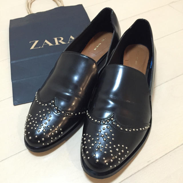 スタッズ付シューズ【ZARA】