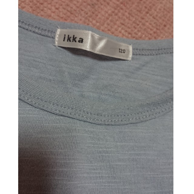 ikka(イッカ)のシャツ 女の子  120 キッズ/ベビー/マタニティのキッズ服女の子用(90cm~)(Tシャツ/カットソー)の商品写真