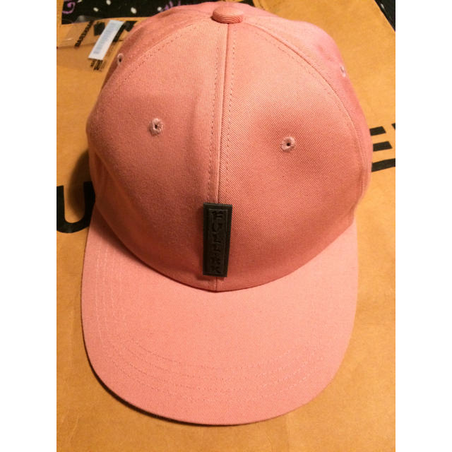 FULL BK silicon tag CAP LDH ピンク