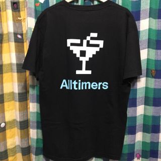 ハフ(HUF)のalltimers オールタイマーズ ロゴ Tシャツ L スケート ストリート(Tシャツ/カットソー(半袖/袖なし))