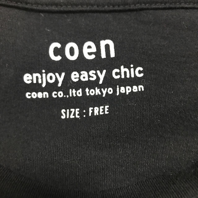 coen(コーエン)のcoen Tシャツ レディースのトップス(Tシャツ(半袖/袖なし))の商品写真