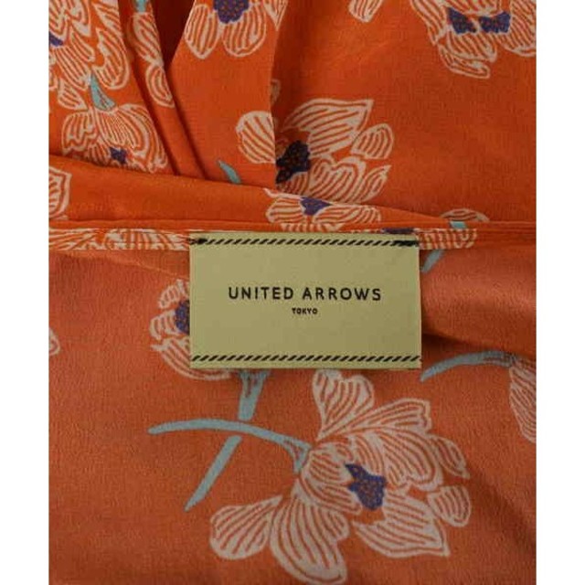 UNITED ARROWS(ユナイテッドアローズ)のユナイテッドアローズ　花柄ロング　マキシワンピース　シルク100 レディースのワンピース(ロングワンピース/マキシワンピース)の商品写真