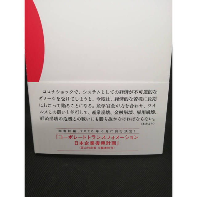 ⭐️新品⭐️コロナショック・サバイバル 日本経済復興計画 エンタメ/ホビーの本(ビジネス/経済)の商品写真