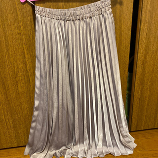 ショコラフィネローブ(chocol raffine robe)のショコラフィネローブ　プリーツスカート(ひざ丈スカート)