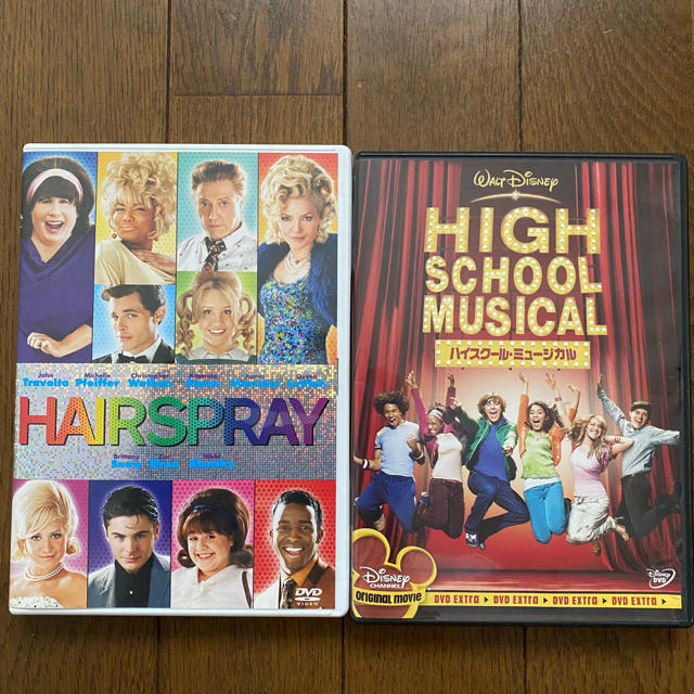 Disney(ディズニー)のハイスクールミュージカル&ヘアスプレー初回限定盤 エンタメ/ホビーのDVD/ブルーレイ(外国映画)の商品写真