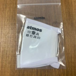 アトモス(atmos)のatoms コットン　ロゴ入りインナーマスク　ホワイト(その他)