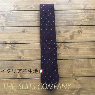 スーツカンパニー(THE SUIT COMPANY)の【美品】★THE SUITS COMPANY★イタリア産生地 ネクタイ 8cm(ネクタイ)