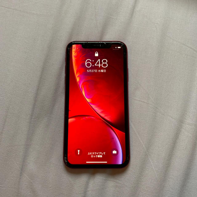 iPhoneXR カラーRED ドコモ⭐︎ジャンク⭐︎