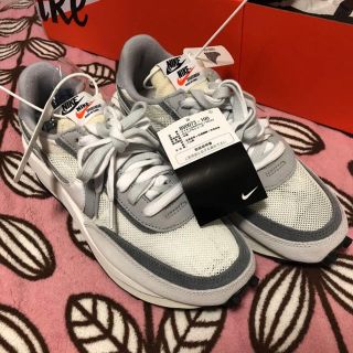 sacai NIKE サミットホワイト ワッフル 25cm 正規品(スニーカー)