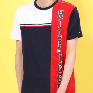 トミーヒルフィガー(TOMMY HILFIGER)の新品 Tommy hilfiger トミーヒルフィガー ボーダーTシャツ M(Tシャツ/カットソー(半袖/袖なし))