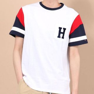 トミーヒルフィガー(TOMMY HILFIGER)の新品 Tommy hilfiger トミーヒルフィガー ボーダーTシャツ M(Tシャツ/カットソー(半袖/袖なし))