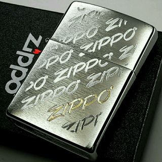 ジッポー(ZIPPO)のzippo♥旧書体♥マルチzippoロゴ(タバコグッズ)