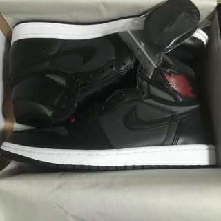 ナイキ(NIKE)のAIR JORDAN 1 RETRO HIGH OG Black/GymRed(スニーカー)