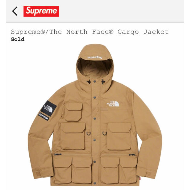 大きな取引 Supreme - Supreme®/The North Face® Cargo Jacket