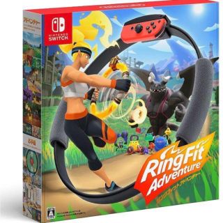 ニンテンドースイッチ(Nintendo Switch)の新品未使用未開封　リングフィットアドベンチャー(家庭用ゲームソフト)