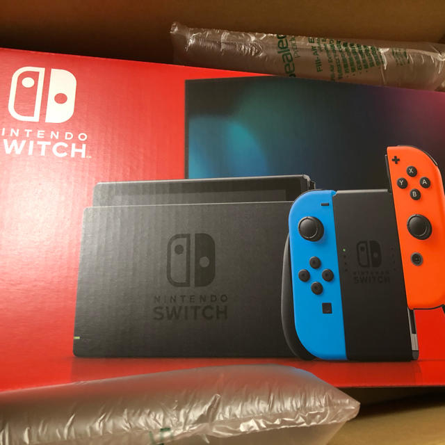 ニンテンドースイッチJOY-CON(L) ネオンブルー(R) ネオンレッド