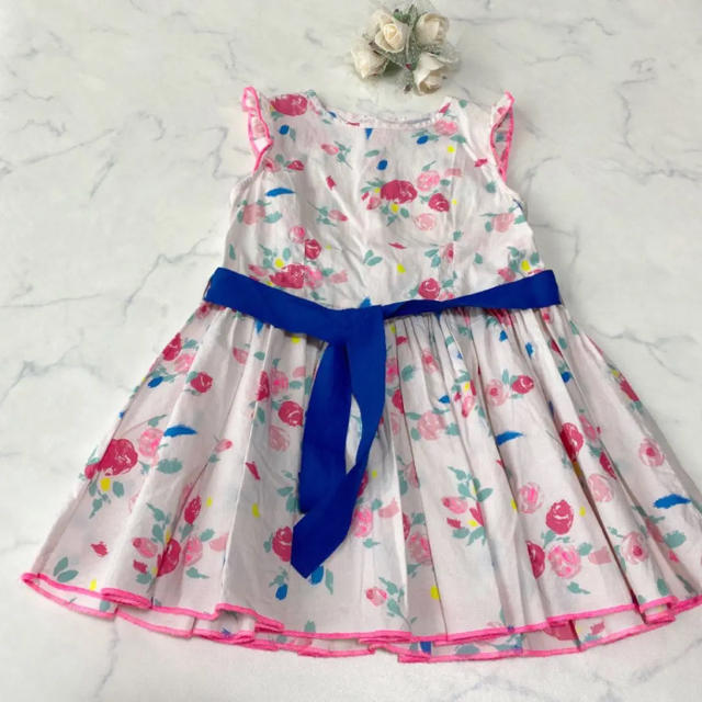 PETIT BATEAU(プチバトー)のプチバトー95㎝ キッズ/ベビー/マタニティのキッズ服女の子用(90cm~)(ワンピース)の商品写真