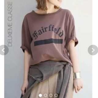 ドゥーズィエムクラス(DEUXIEME CLASSE)のDeuxieme Classe ドゥーズィエムクラス　プリント　Tシャツ(Tシャツ/カットソー(半袖/袖なし))