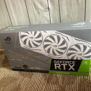 エイスース(ASUS)の（希少）ASUS RTX2080Super White Edition(PCパーツ)