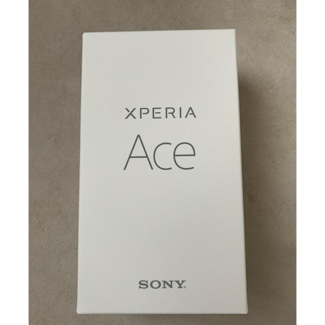 未開封新品　Xperia Ace ホワイト　64GB simフリー