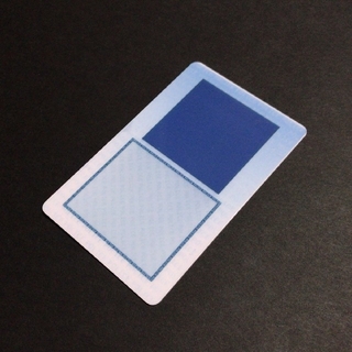 PVC製 証票カード ブランク １枚(その他)