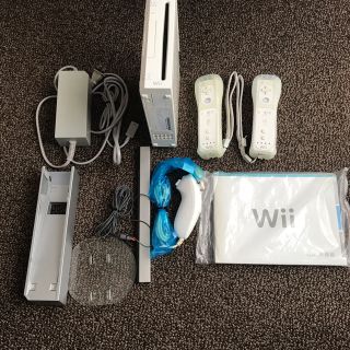 ウィー(Wii)のWii ゲーム　本体セット　値下げ(家庭用ゲーム機本体)