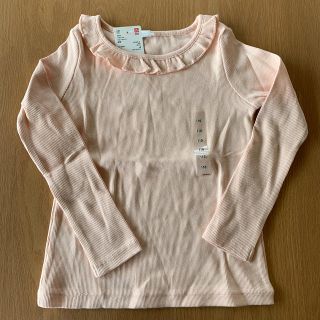 ユニクロ(UNIQLO)のUNIQLO kids リブクルーネックT(Tシャツ/カットソー)