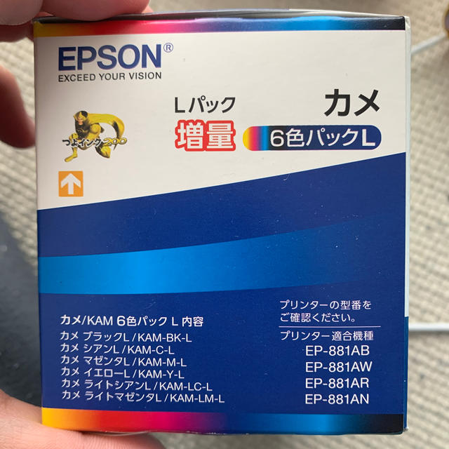EPSON(エプソン)のEPSON プリンターインク  カメ スマホ/家電/カメラのPC/タブレット(PC周辺機器)の商品写真
