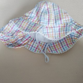 ニシマツヤ(西松屋)の50cm 帽子 cotton100%(帽子)