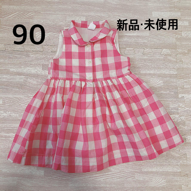 GAP(ギャップ)のGAP ピンク ワンピース 90 キッズ/ベビー/マタニティのキッズ服女の子用(90cm~)(ワンピース)の商品写真