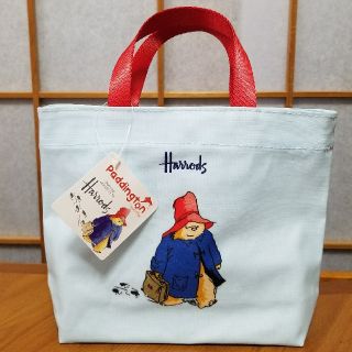 【海外限定】ハロッズ ミニパディントン トートバッグ Harrods - ハロッズ×パディントン ミニバックの通販 by 香