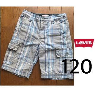 リーバイス(Levi's)のリーバイス ハーフパンツ 120 チェック(パンツ/スパッツ)