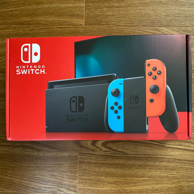 新品送料込　ニンテンドー　スイッチ　switch　新型　ネオンカラー　レシート付ゲームソフト/ゲーム機本体