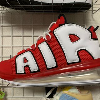 ナイキ(NIKE)のNike Air More Uptempo 720 University Red(スニーカー)