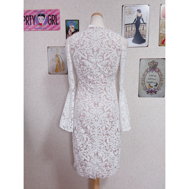 TADASHI SHOJI(タダシショウジ)の4点御専用　新品 4 XSCAPE｜エックススケープ WL50444NT レディースのワンピース(ひざ丈ワンピース)の商品写真