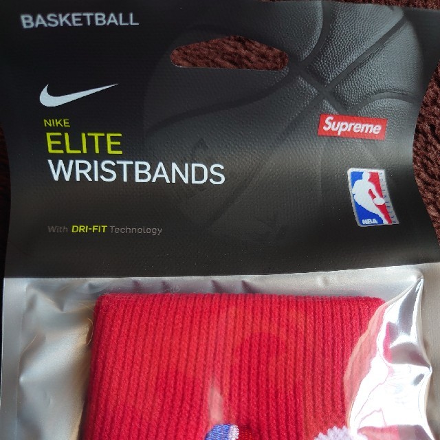 supreme NIKE NBA wristbands 赤 未使用