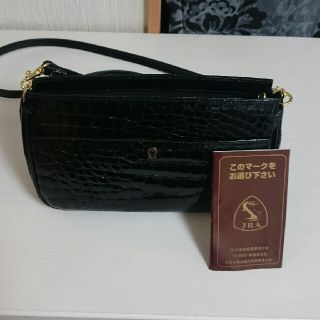 【nojo-silk-様専用】新品・クロコダイル・ショルダーバッグ(ショルダーバッグ)