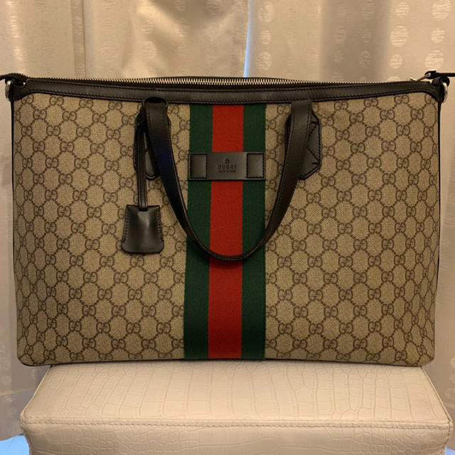 ラッピング無料】 GUCCI - Gucci グッチトートバッグ GGスプリーム