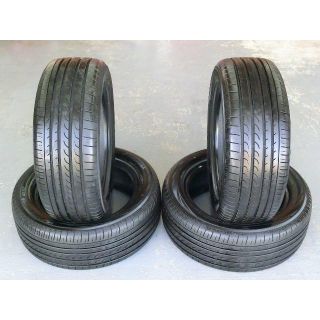 ヨコハマブルーアース ＲＶ－０２ ２２５／５５Ｒ１７ 中古４本セット(タイヤ)