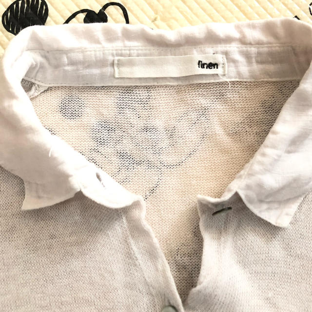 evam eva(エヴァムエヴァ)のevam eva linen ロングシャツ レディースのトップス(シャツ/ブラウス(半袖/袖なし))の商品写真