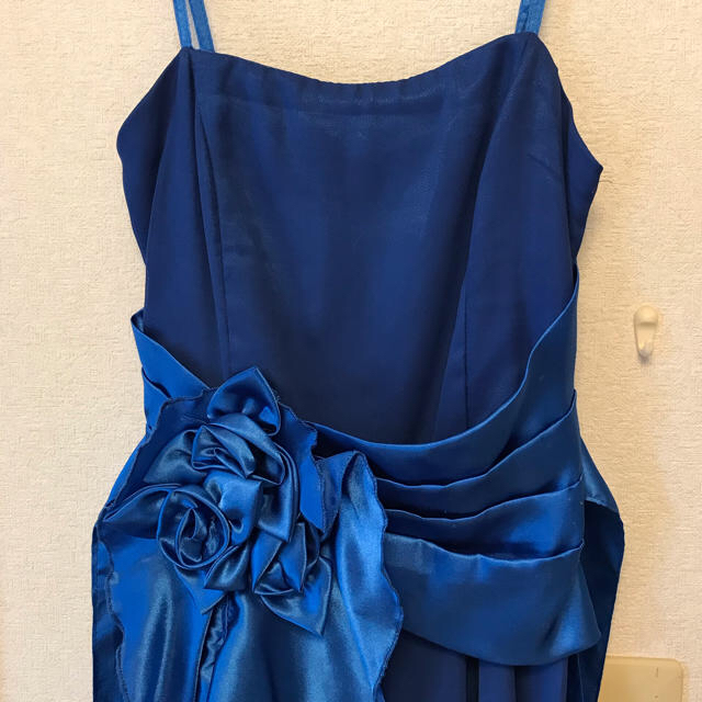 ロングドレス　　ブルー　発表会　演奏会 レディースのフォーマル/ドレス(ロングドレス)の商品写真