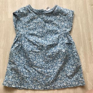 ベビーギャップ(babyGAP)のBaby GAP 未使用花柄チュニックワンピース(ワンピース)