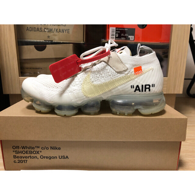 OFF-WHITE(オフホワイト)のOff-White Nike vapormax ❗️us9 27cm メンズの靴/シューズ(スニーカー)の商品写真