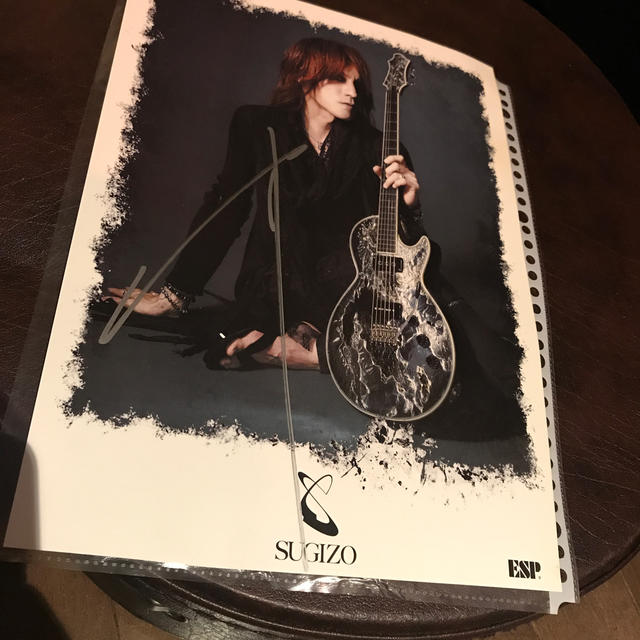 LUNA SEA SUGIZO 直筆サイン X JAPAN | フリマアプリ ラクマ