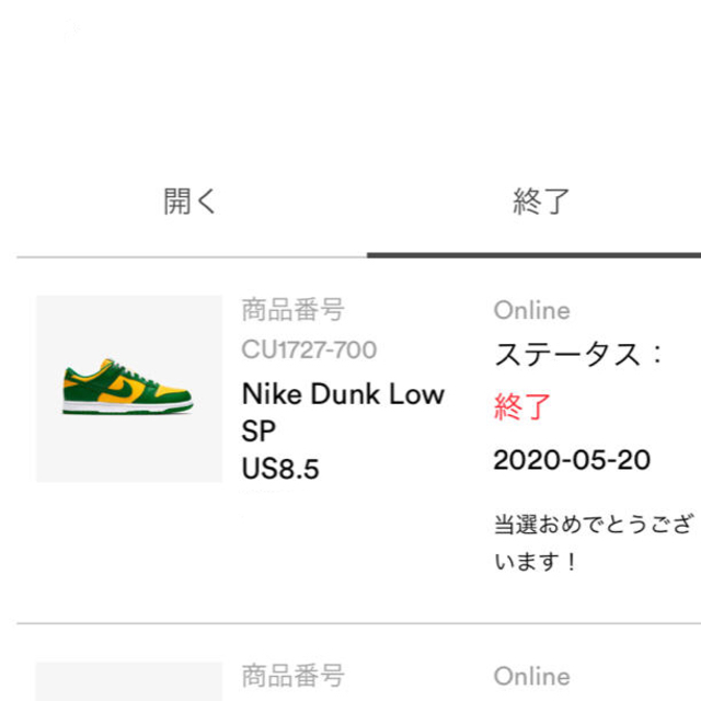 NIKE(ナイキ)のNike Dunk Low SP Blazil ナイキ　ダンクロー　ブラジル メンズの靴/シューズ(スニーカー)の商品写真