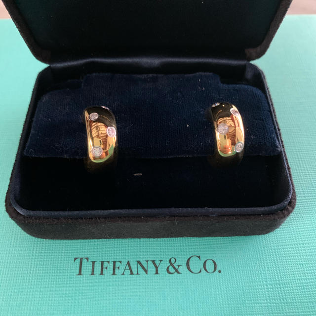 Tiffany & Co.(ティファニー)のティファニー　ドッツ　ダイモンド　ピアス　18k プラチナ レディースのアクセサリー(ピアス)の商品写真